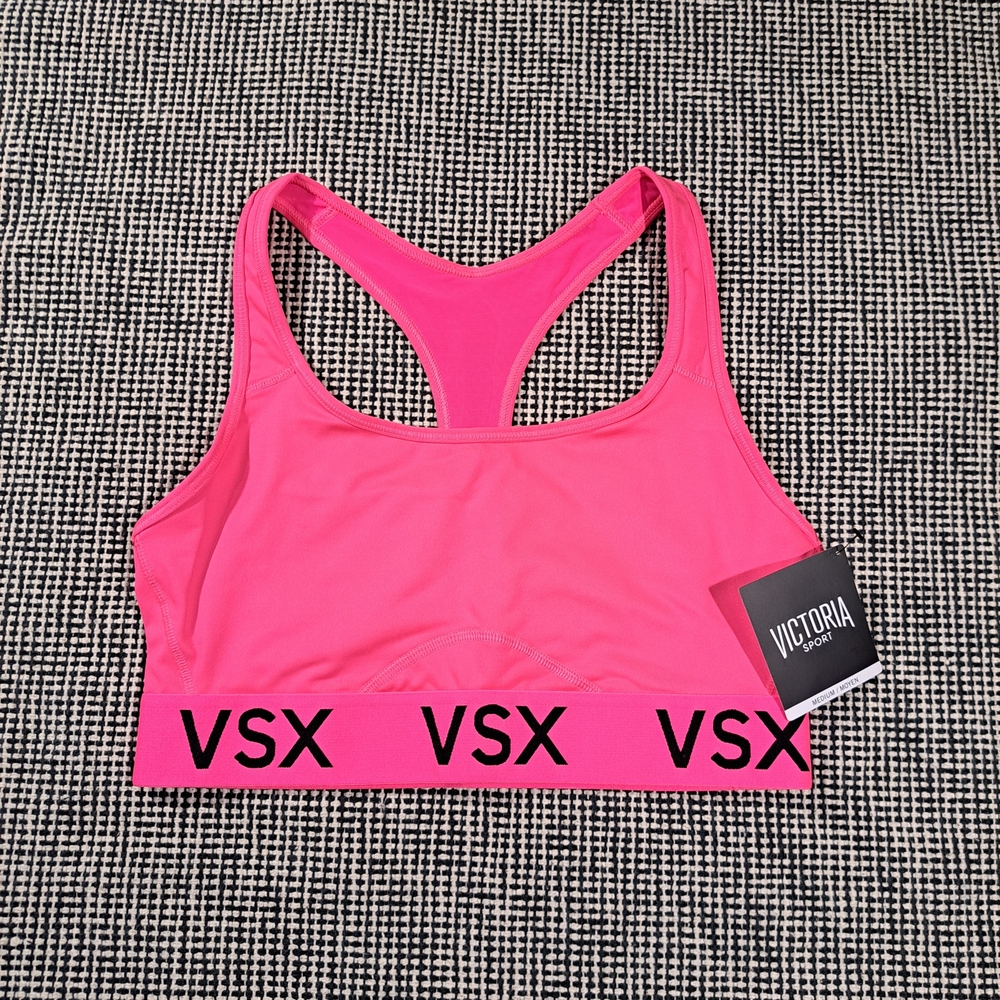 Victoria Secret Sport Neon Pink Bra Size M